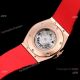 New Replica Hublot Sang Bleu Watch Red Camouflage Strap Rose Gold (8)_th.jpg